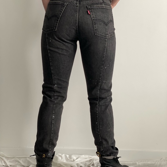 High wasted black jeans - Picture 1 of 2